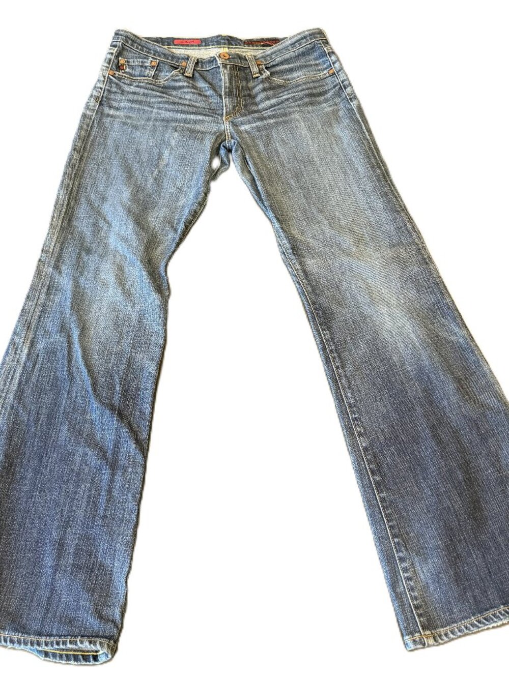 AG Adriano Goldschmied The Angel Low Rise Bootcut Jeans Medium Wash Size 32